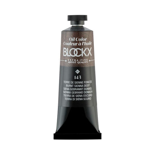 BLOCKX Oil Tube 35ml S1 143 Burnt Sienna Deep C213143BXC_1
