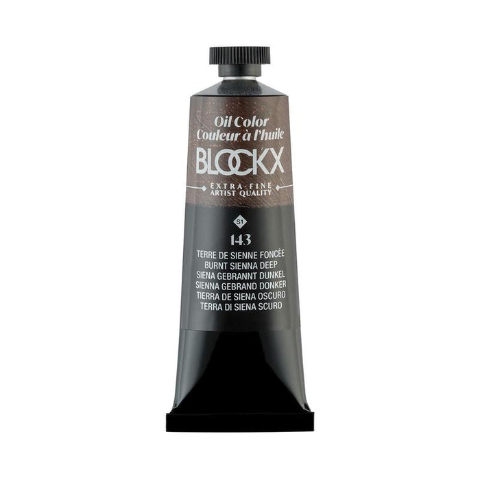 BLOCKX Oil Tube 35ml S1 143 Burnt Sienna Deep C213143BXC_1