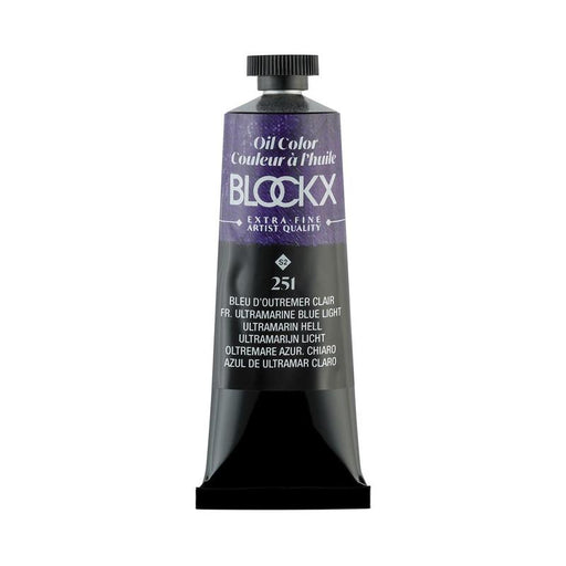 BLOCKX Oil Tube 35ml S2 251 Ultramarine Blue Light C213251BXC_1
