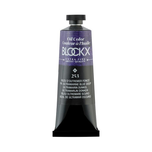 BLOCKX Oil Tube 35ml S2 253 Ultramarine Blue Deep C213253BXC_1