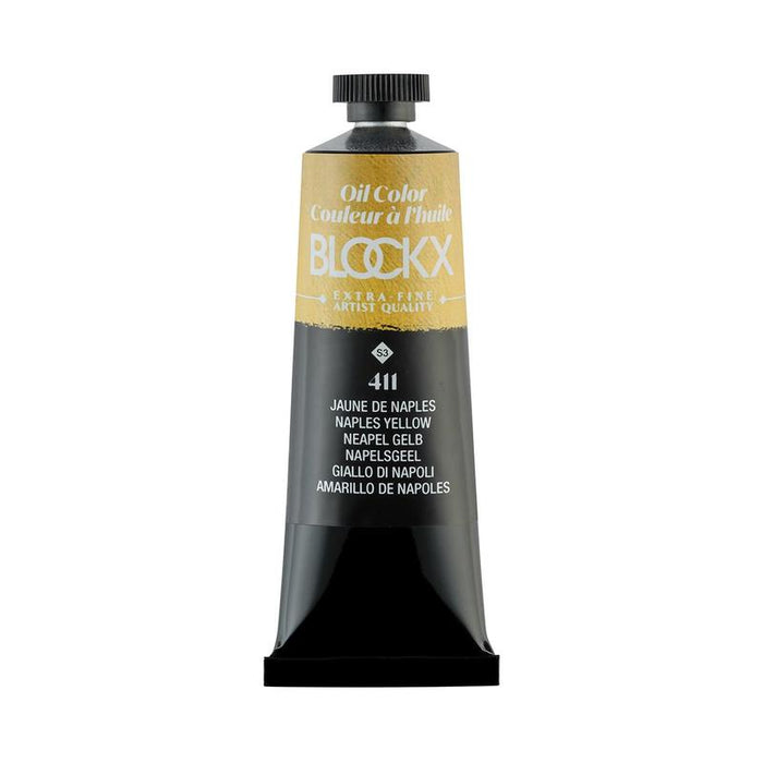 BLOCKX Oil Tube 35ml S3 411 Naples Yellow C213411BXC_1
