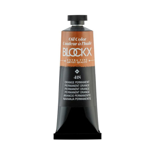 BLOCKX Oil Tube 35ml S4 418 Permanent Orange C213418BXC_1