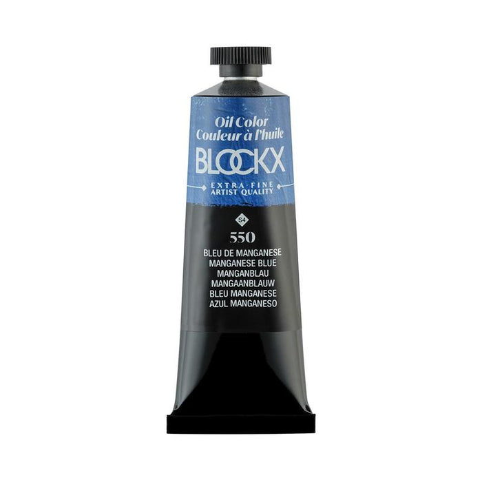 BLOCKX Oil Tube 35ml S4 550 Manganese Blue C213550BXC_1