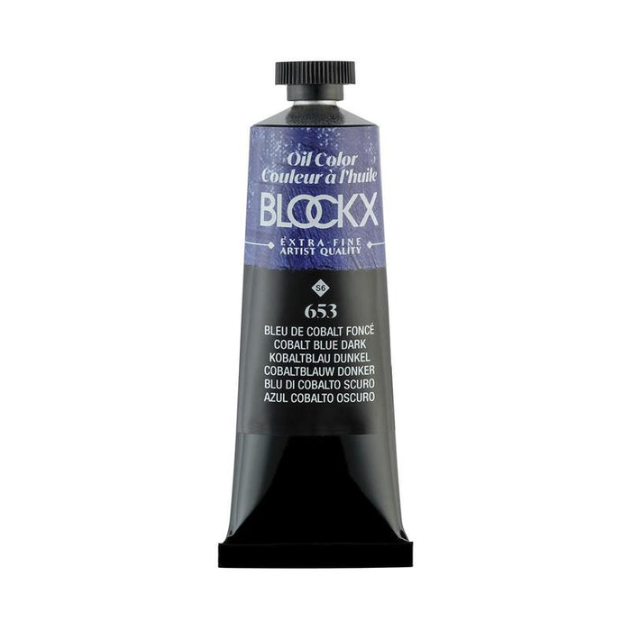 BLOCKX Oil Tube 35ml S6 653 Cobalt Blue Dark C213653BXC_1