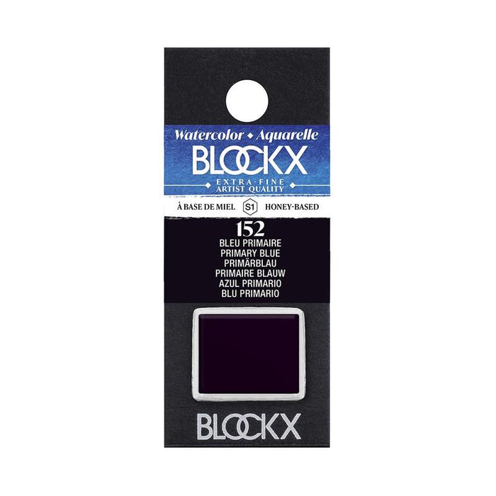 BLOCKX Watercolour Half Pan S1 152 Primary Blue C41152BXC_1
