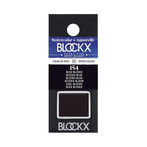BLOCKX Watercolour Half Pan S1 154 Blockx Blue C41154BXC_1