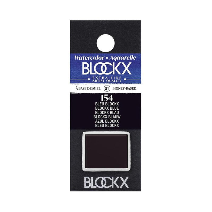 BLOCKX Watercolour Half Pan S1 154 Blockx Blue C41154BXC_1