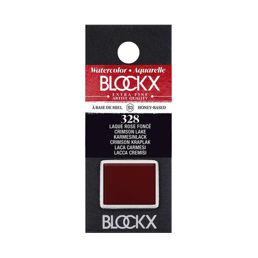 BLOCKX Watercolour Half Pan S3 328 Crimson Lake C41328BXC_1