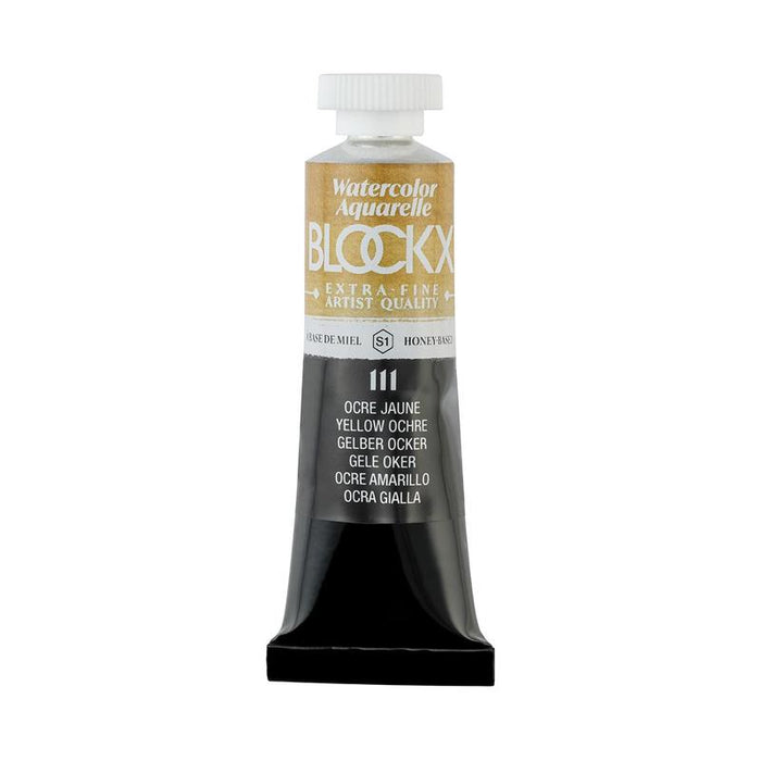 BLOCKX Watercolour Tube 15ml S1 111 Yellow Ochre C44111BXC_1