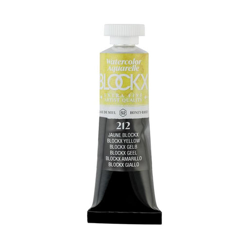 BLOCKX Watercolour Tube 15ml S2 212 Blockx Yellow C44212BXC_1