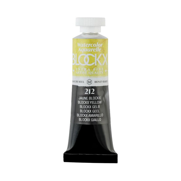 BLOCKX Watercolour Tube 15ml S2 212 Blockx Yellow C44212BXC_1