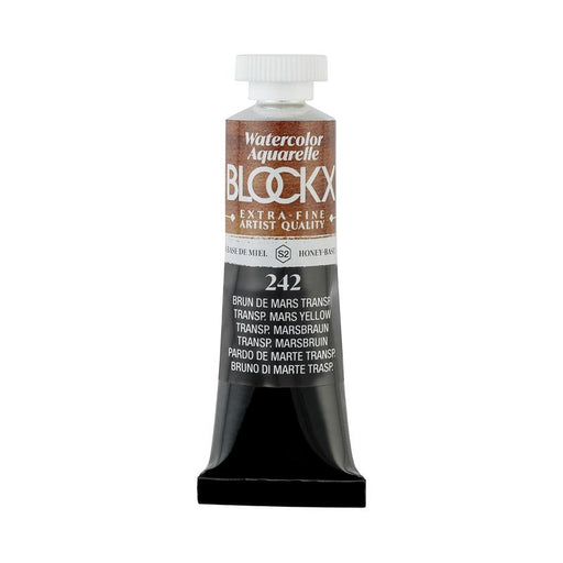 BLOCKX Watercolour Tube 15ml S2 242 Transparent Mars Brown C44242BXC_1