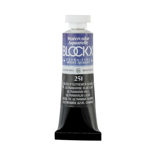 BLOCKX Watercolour Tube 15ml S2 251 Light Ultramarine Blue C44251BXC_1