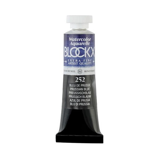 BLOCKX Watercolour Tube 15ml S2 252 Prussian Blue C44252BXC_1