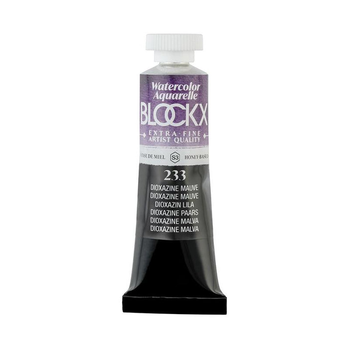 BLOCKX Watercolour Tube 15ml S3 233 Dioxazine Mauve C44233BXC_1