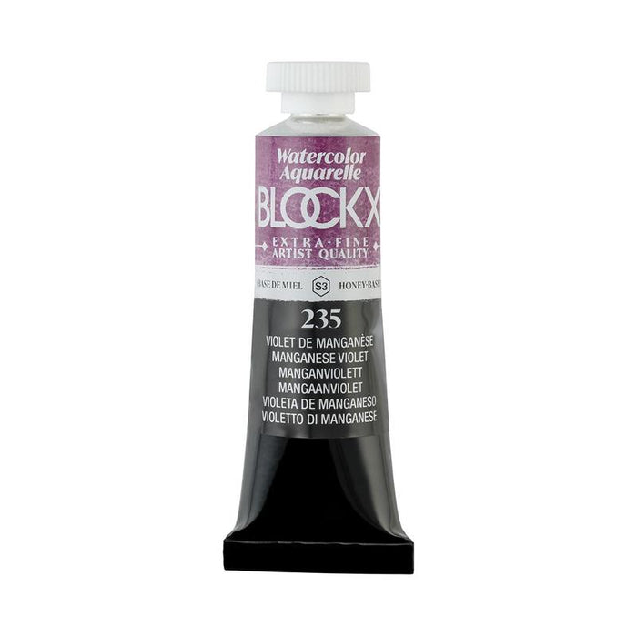 BLOCKX Watercolour Tube 15ml S3 235 Manganese Violet C44235BXC_1