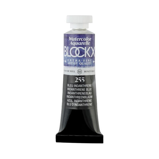 BLOCKX Watercolour Tube 15ml S3 255 Indanthrene Blue C44255BXC_1