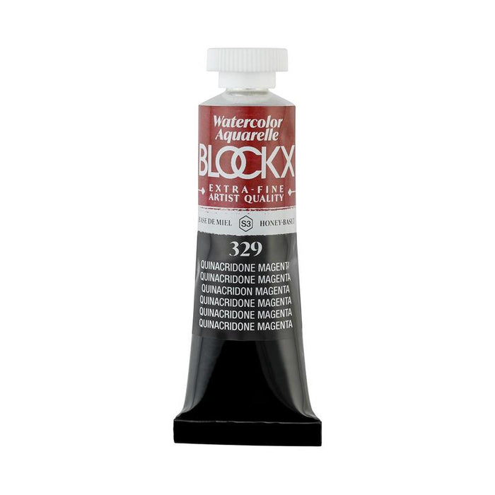BLOCKX Watercolour Tube 15ml S3 329 Quinacridone Magenta C44329BXC_1