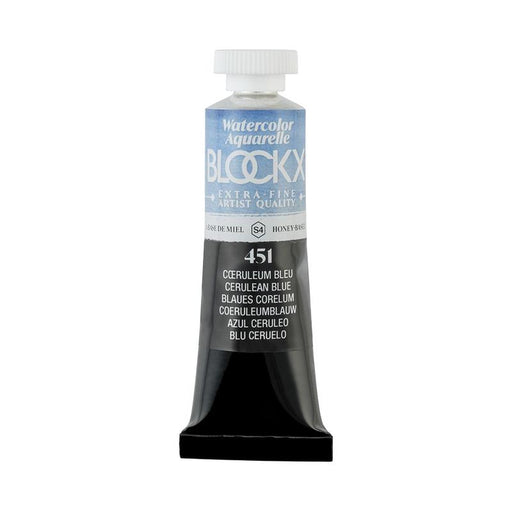BLOCKX Watercolour Tube 15ml S4 451 Cerulean Blue C44451BXC_1