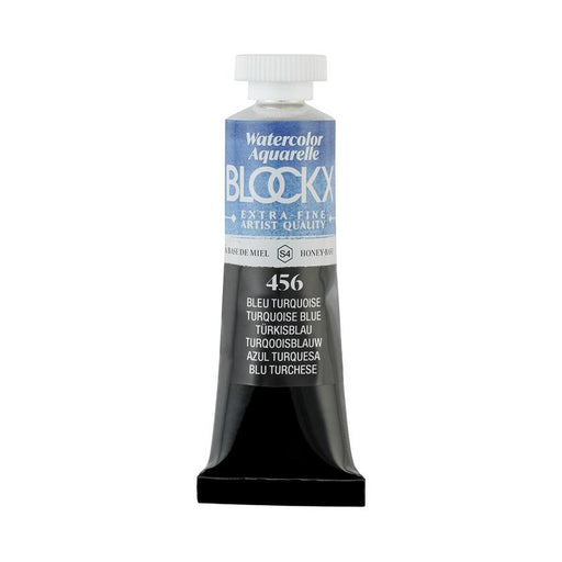 BLOCKX Watercolour Tube 15ml S4 456 Turquoise Blue C44456BXC_1