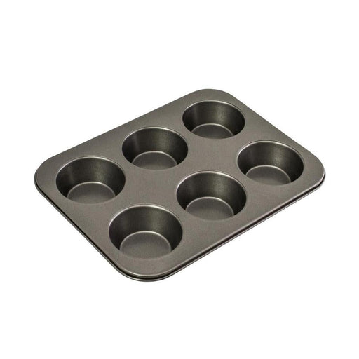 Bakemaster 6 Cup Lrg Muffin Pan 35X26CM_1