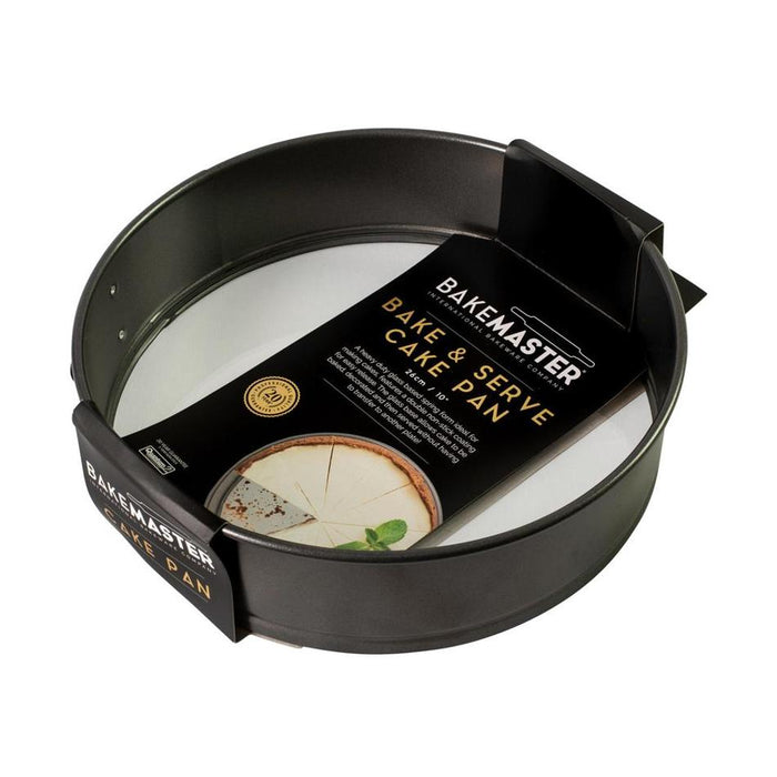 Bakemaster Springform W Glass Base 26CM_2