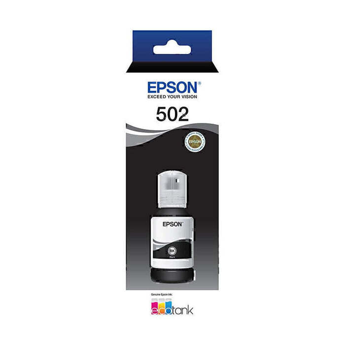 Epson T502 Black Eco Tank Ink C13T03K192