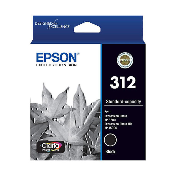 Epson 312 High Yield Black Ink Cartridge C13T183192