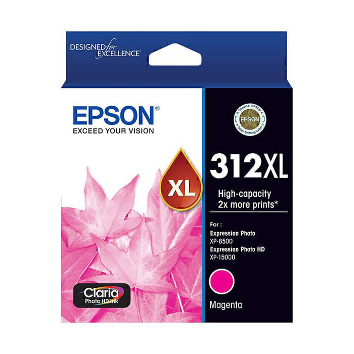 Epson 312 High Yield Magenta Ink Cartridge C13T183392