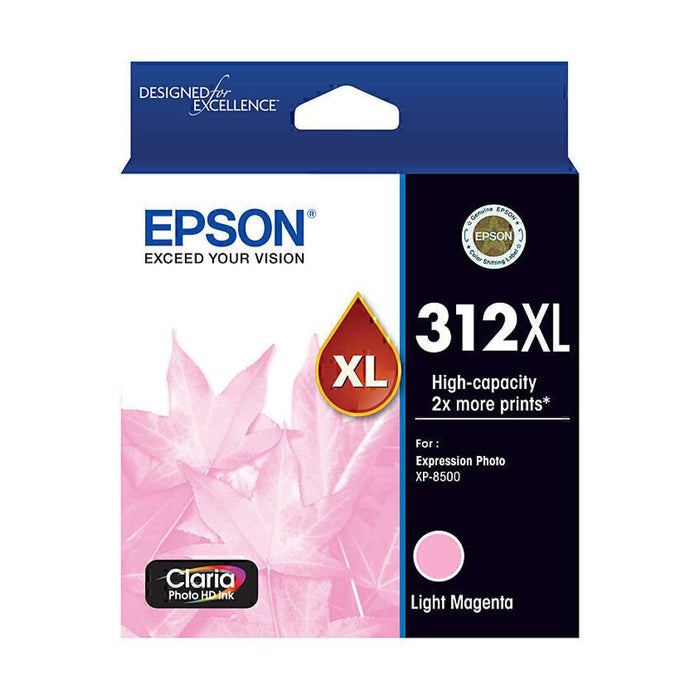 Epson 312 High Yield Lt Magenta Ink Cartridge C13T183692