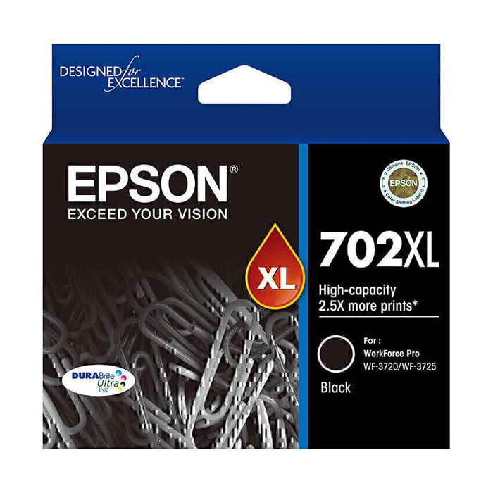 Epson 702 Black XL Ink Cartridge C13T345192