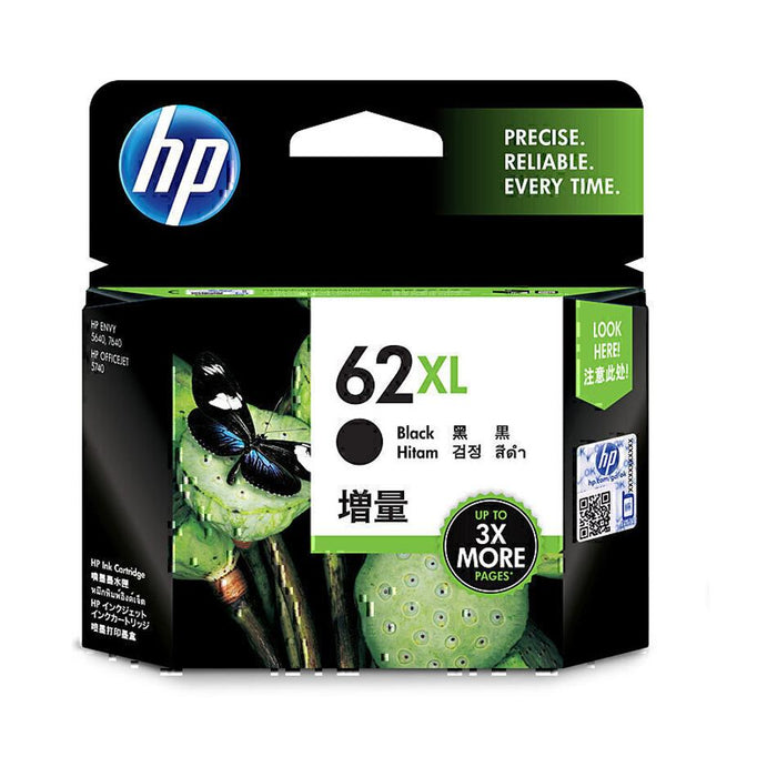 HP #62XL Black Ink C2P05AA