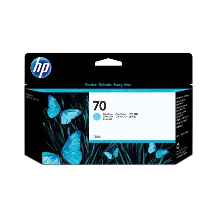 HP 70 130ml Light Cyan C9390A