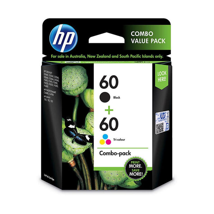 HP #60 Black & Colr Ink CN067AA