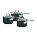 Chasseur Hard Anodised 3-pc Saucepan Set_1