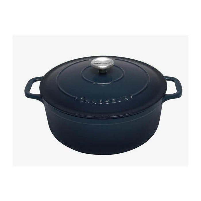 Chasseur Rnd FOven 26cm5l Licorice Blu_1