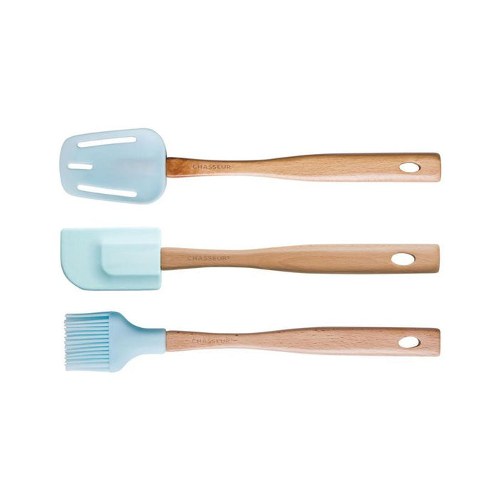 Chasseur Spat Brush Spon Set Duck Egg Bl_1