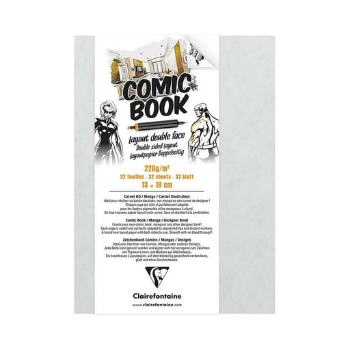 Clairefontaine Comic Book 13x18cm 220g 32sh C975196C_1