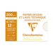 Clairefontaine Lavis Dessin Technical Drawing Paper A4, Pack of 12 C96258C_1