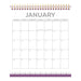 Collins 2026 Desk Calendar Beautiful Blooms 210x175mm_2