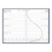 Collins A43 Navy Even Year Diary - Week to View 438045_2