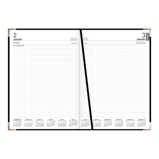 Collins A4 Executive Diary Black 1 Day Per Page 150429_2