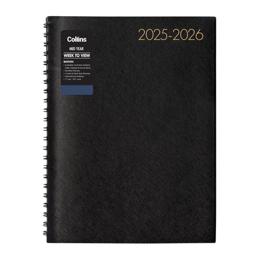 Collins A4 Mid Year Diary 2025/2026 Week To View_1