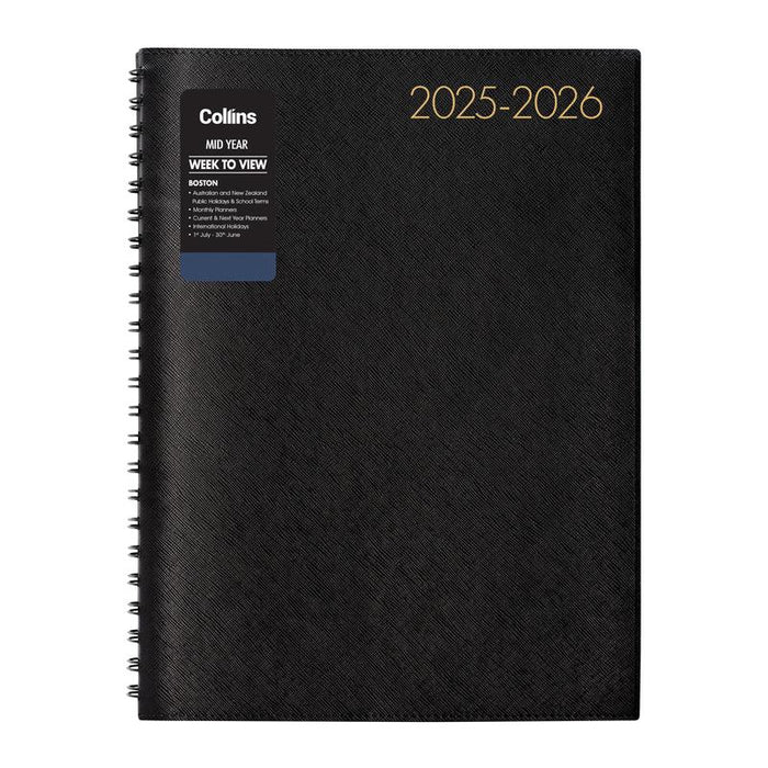 Collins A4 Mid Year Diary 2025/2026 Week To View_1