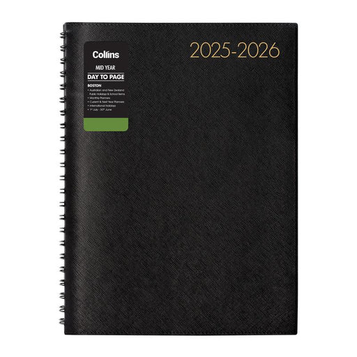 Collins A4 Mid Year Diary 2025/2026 - Day Per Page_1