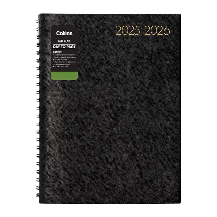 Collins A4 Mid Year Diary 2025/2026 - Day Per Page_1