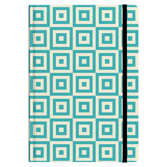 Collins A5 Geometric Daily Journal - Hard Cover, 4 Pack_4