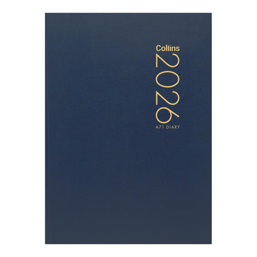 Collins A71 Navy Diary 2024, Day to View, Adhesive Bound_1