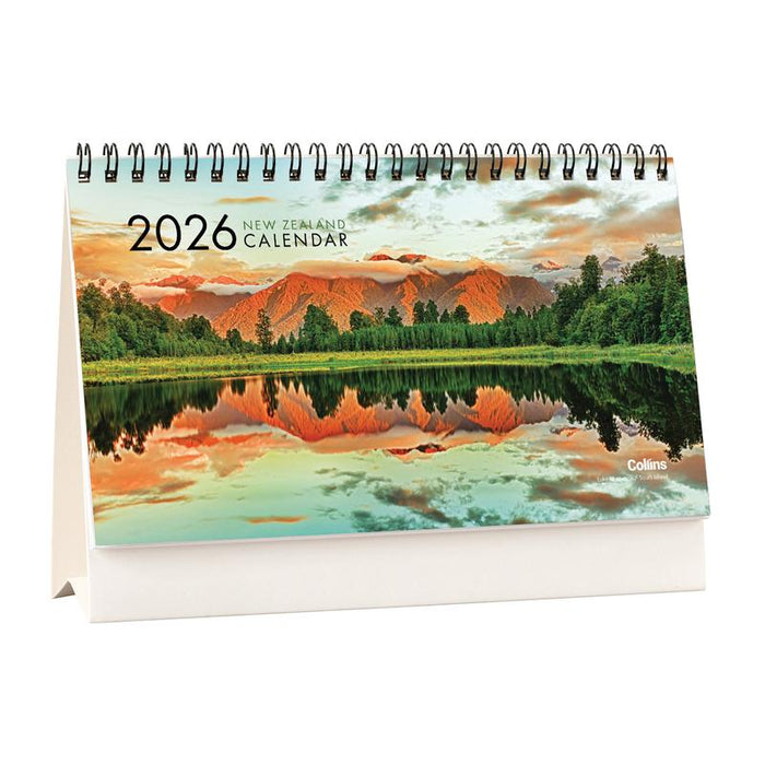 Collins Desk Calendar Flip Over NZ Pictorial 210x150mm_1