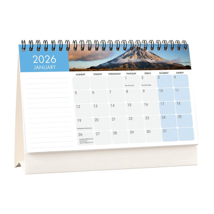 Collins Desk Calendar Flip Over NZ Pictorial 210x150mm_2